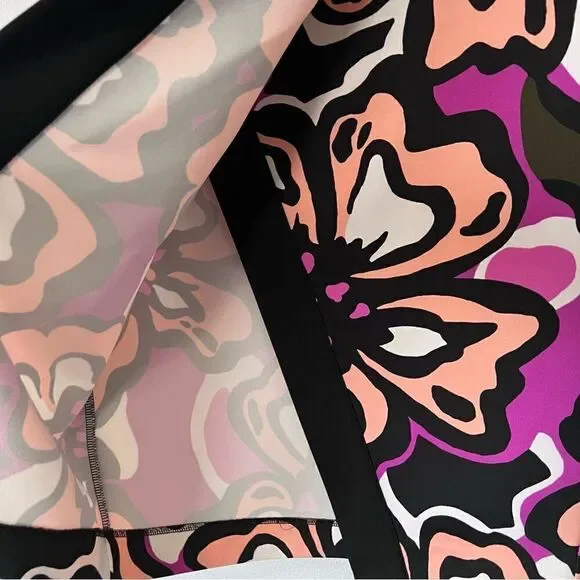 Worthington Wrap Vibrant Floral Pencil Skirt Size 6 - Picture 2 of 6